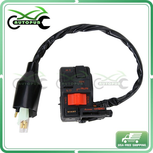 For Honda ATC250 250SX Kill/Light/Hi/Low/Starter Switch 1985-1987 NEW - Bild 1 von 6