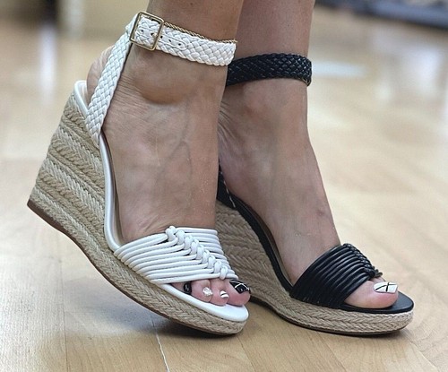 Jessica Simpson Talise High Wedge Platform Strappy Open Toe Sandal - Picture 3 of 19