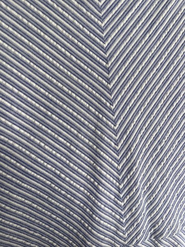 Talbots Kids Youth Size 20 Knee Length Sleeveless Dress Blue White Preppy 1632 - Picture 8 of 8