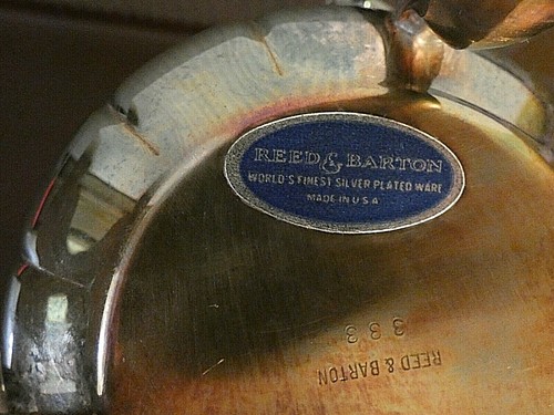 REED & BARTON 333 SILVER PLATED CANDLEHOLDER - Picture 7 of 7