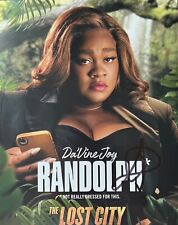 The Lost City DA'VINE JOY RANDOLPH SIGNED 8X10 Photo The Lost City DA'VINE JOY RANDOLPH SIGNED 8X10 Photo