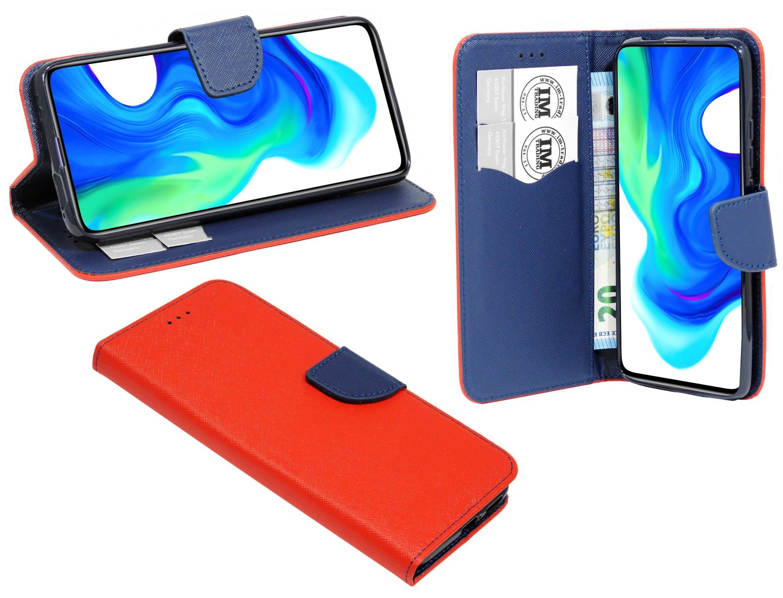 Удобный чехол-книжка в стиле Hülle Etui Tasche Zubehör для XIAOMI REDMI K30 PRO @COFI