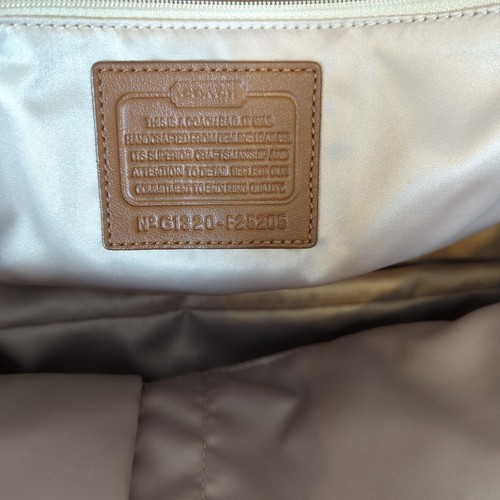 Coach Leather Bag TAYLOR LEATHER ALEXIS CARRYALL F25205 VGC - Picture 13 of 19