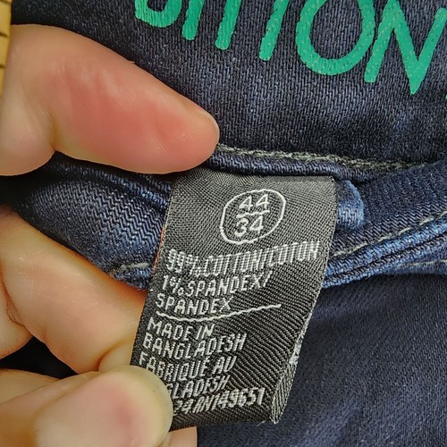 Buffalo David Bitton Jeans Mens 44x32 Ash-X Dark Wash Mid Rise Slim *NWT* - Picture 5 of 16