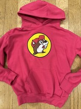 Buc-ees Kids Hoody Hot Pink Size Small 5/6