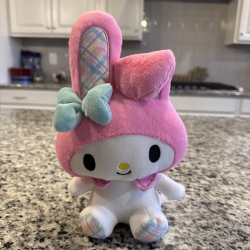 Sanrio MY MELODY EASTER 11” Soft Plush Stuffed Toy #08 - Picture 4 of 7