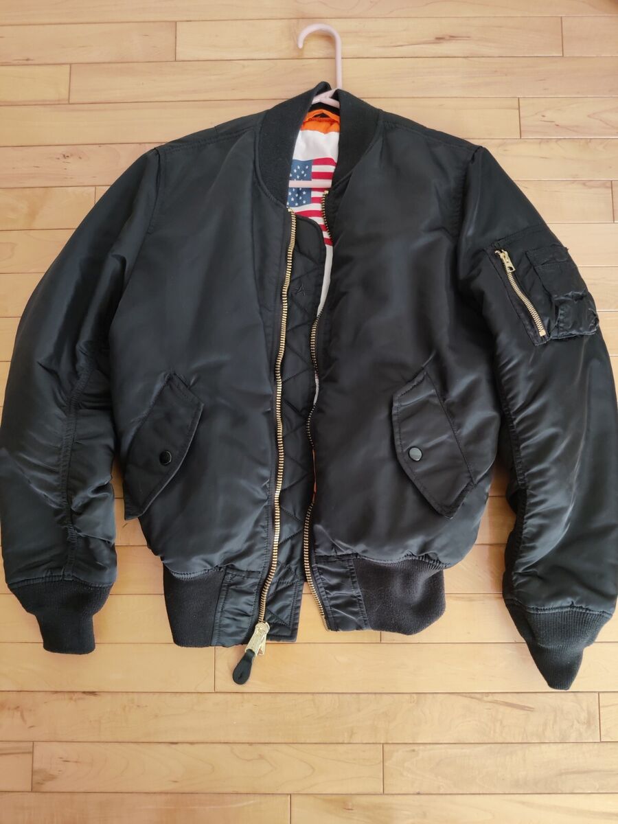 Alpha Industries USA FLAG MA-1 Flyers Jacket 1963 Reversible LIMITED EDITION XS | eBay Alpha Industries USA FLAG MA-1 Flyers Jacket 1963 Reversible LIMITED EDITION XS | eBay