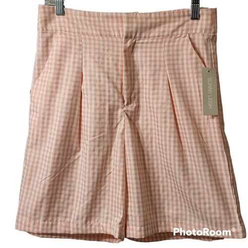 Bermudas de Verano Pantalones Cortos de Playa Talla 6 Nuevos Con Etiquetas Rosa Blanco Ligeros  - Imagen 1 de 13
