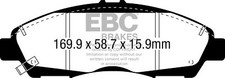 EBC Greenstuff Front Brake Pads for Cadillac XT5 3.6 4WD 16 >
