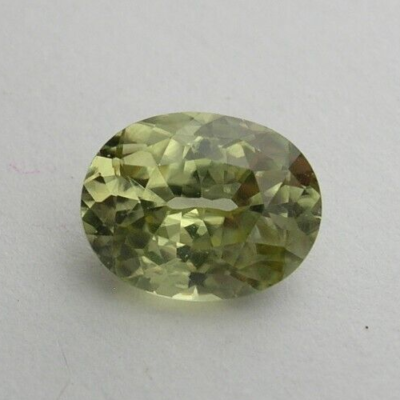 Zircon Jaune De Tanzanie 3.62 Carats - Coupe Ovale, Clarté VS1, Sans Emballage D'origine
