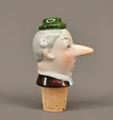 9924182-d Wagner&Apel Porzellan Figur Schnapsnase Ausgießer Mann L9cm - Picture 4 of 4