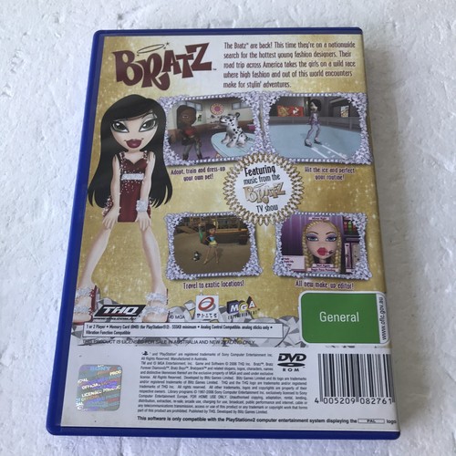 Bratz Forever Diamondz PS2 PlayStation 2 Videojuego Bratz PAL 00s Mercancía - Imagen 2 de 4