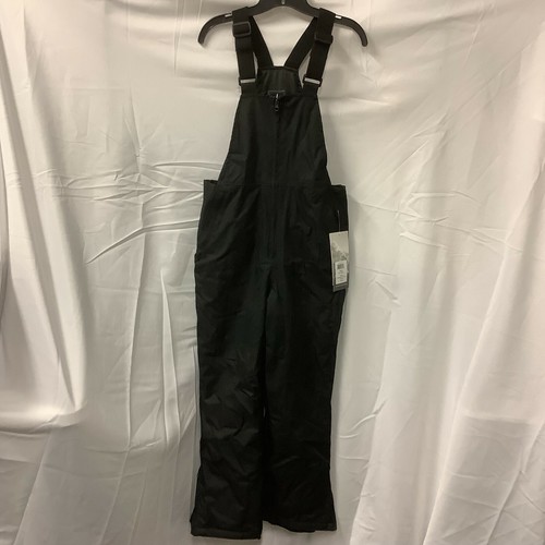 Pulse Youth Girls Overalls Black Insulated Waterproof Winter Ski Snow Bibs Sz M - Picture 1 of 7