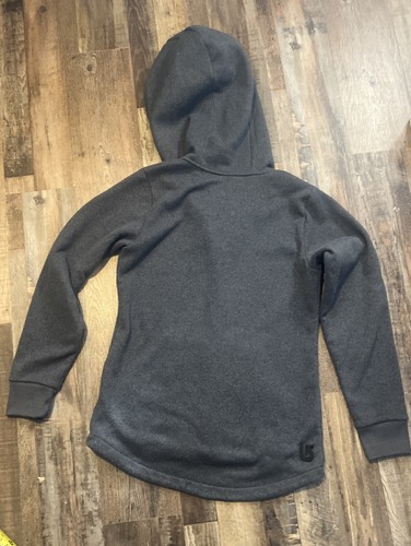 Giacca Burton full zip Dryride con cappuccio grigio donna XL pile manica lunga - Foto 8 di 9