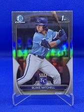 2023 Bowman Draft Blake Mitchell 1st Chrome Refractor #BDC-133 Royals