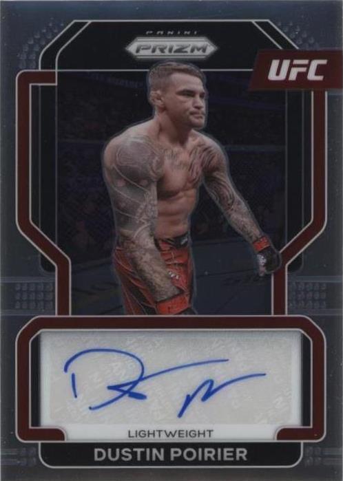 2022 Panini Prizm UFC - Dustin Poirier #SG-DPR - 1 of 1