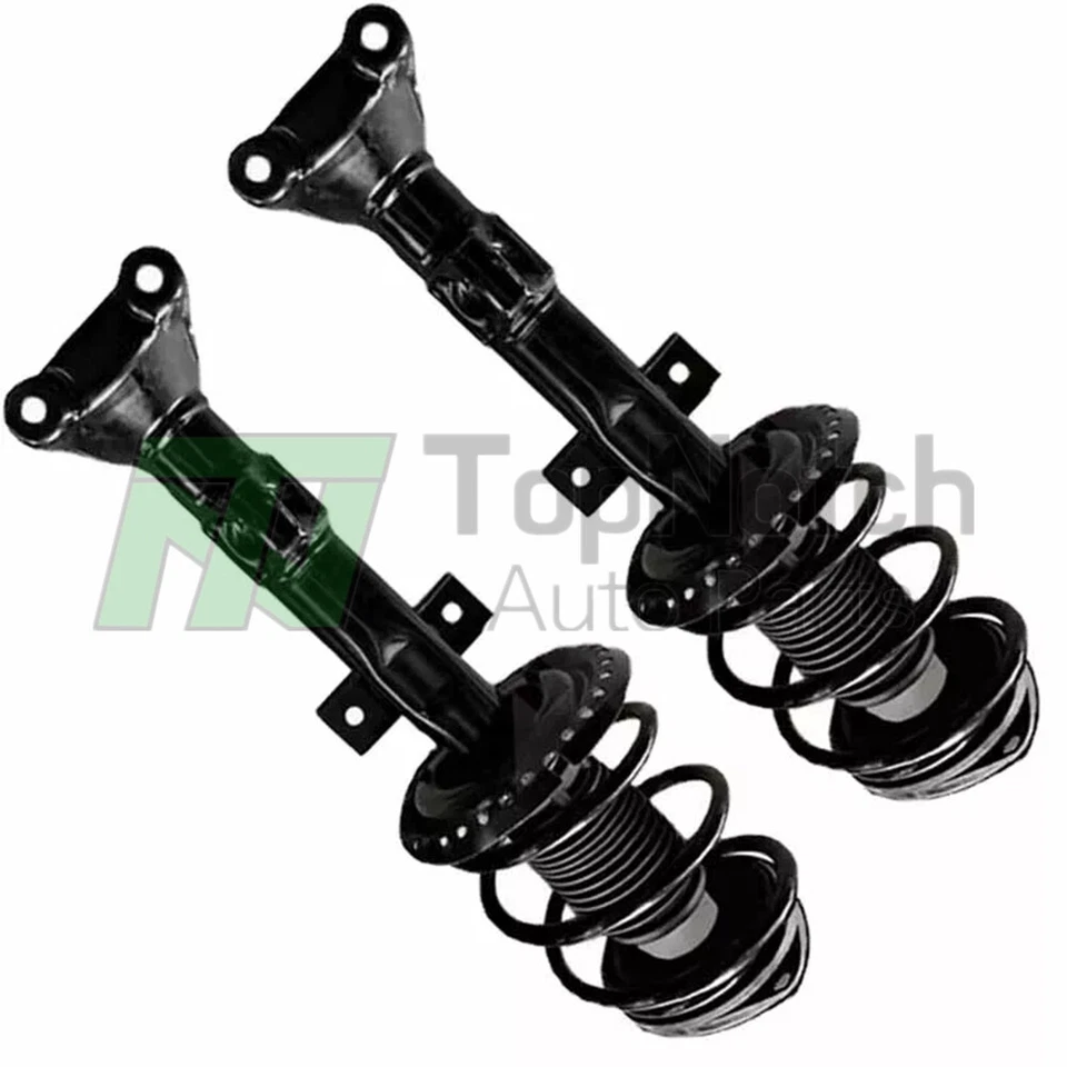 Pair Front Shock Struts Assys For Mercedes -Benz W171 R171 SLK200 SLK280 SLK300 - Image 2 of 4