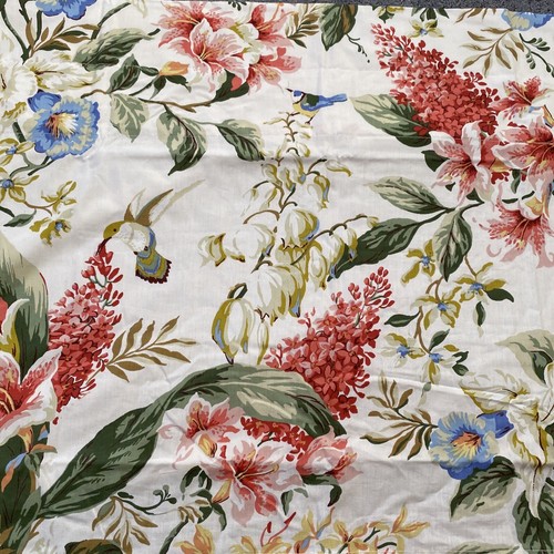 Biltmore  PALOMA Floral Valance 86” (W) x 21 “H)  Birds And Flowers - Picture 2 of 8