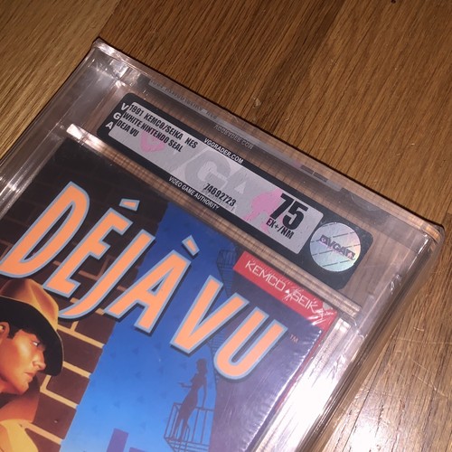 Neu NES Deja Vu Factory Sealed H-Seam VGA Graded 75 Nintendo Spiel in Box - Bild 2 von 4