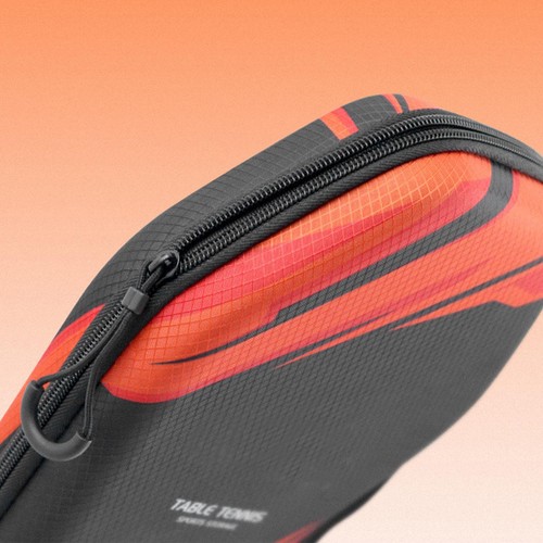 Waterproof Hard Protective Table Tennis Racket Case Bag Ping Pong Bat Padd Cover - Picture 7 of 15