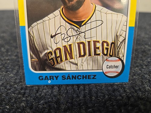 Gary Sanchez 2024 Topps Heritage SHORT PRINT #11 - Padres SP - Bild 2 von 4
