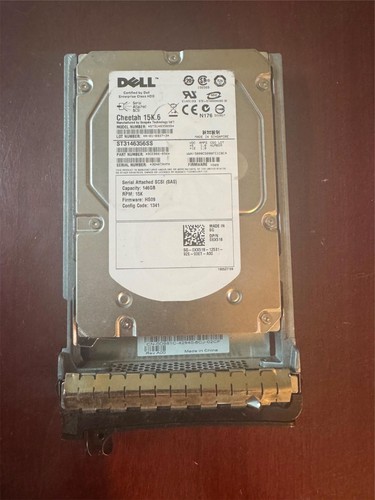 Seagate / Dell Cheetah 15.6K 146GB 15k SAS Hard Drive ST3146356SS W/TRAY - Picture 1 of 4
