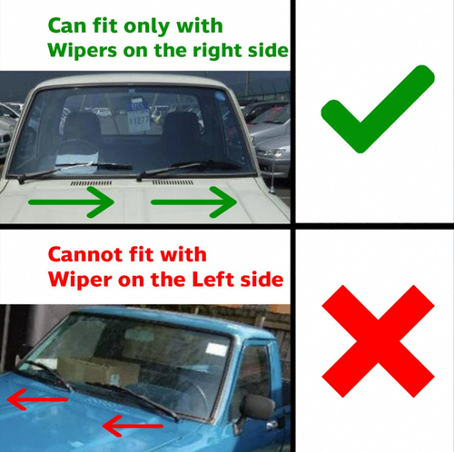 Windshield Wiper Arm L+R (RHD) Fits Isuzu TFR Holden Rodeo Pickup 1997-02 D07 - Picture 5 of 9