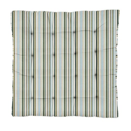 Sorra Home Outdoor Tufted Floor Pillow Single 40 in D x 40 in W x 5 in H - Picture 16 of 54