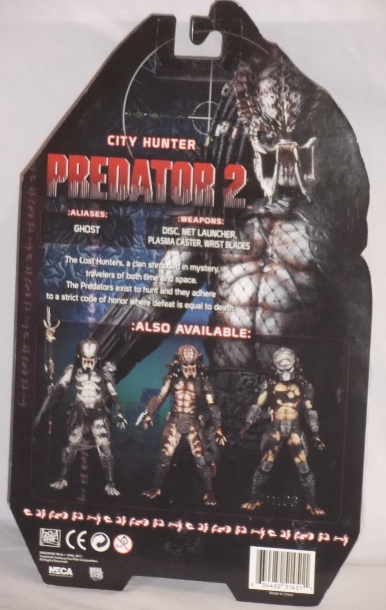NECA シティハンター　50cm プレデター2 1/4スケール　未開封 Amazon.co.jp: ネカ プレデター2 シティハンター プレデター