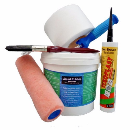 BEST & ONLY- LIQUID RUBBER SEALANT BLACK 4L Bucket - Waterproofing Membrane - Picture 2 of 7
