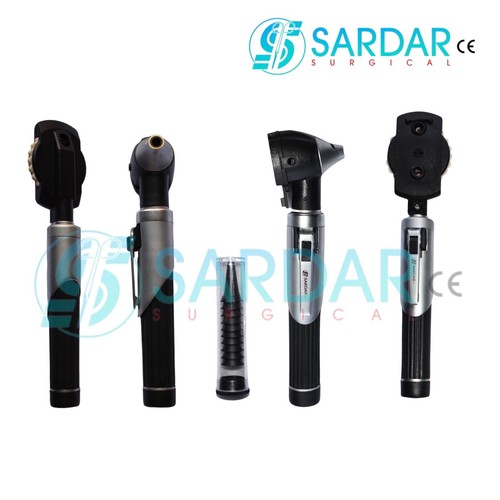 MINI OTOSCOPE OPHTHALMOSCOPE LARÍNGEA DIAGNOSTIC ENT MEDICO Y VETERINARIO LED 2p - Imagen 7 de 11
