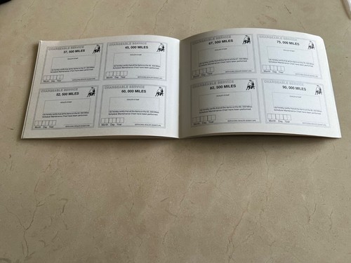 Lamborghini LM002 USA unused service warranty book genuine & original NOS - Picture 10 of 14