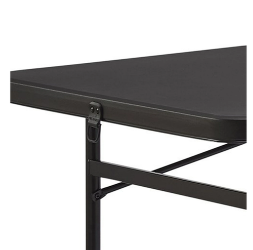 Mainstays 6 Foot Bi-Fold Plastic Folding Table, Black - Picture 3 of 5