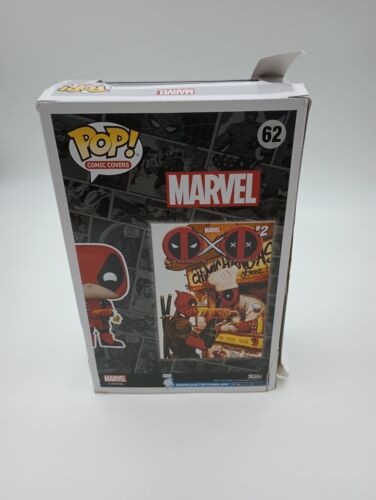 Funko Pop! Comic Covers: Chimichanga Deadpool #62 Target Exclusive New Bx Damage - Picture 4 of 8
