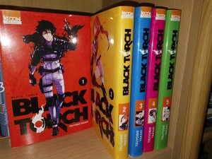 BLACK TORCH tomes 1 à 5 Tsuyoshi Takaki COMPLET manga shonen en français série
