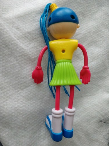 Bambola di plastica Betty Spaghetty 7" McDonalds ToY figura spaghetti figura CAPELLI BLU - Foto 4 di 8