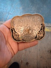Lone Star Silversmith Belt Buckle