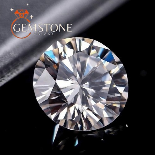 Certified SI1 D Round 6 Ct Brilliant Lab Grown Daimond Estate Vintage Antique - Picture 1 of 7