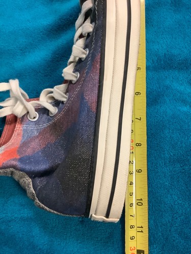 Converse X Missoni CT Hi M Multi/Auburn High Top Canvas Shoes Men 6 Women 7.5 - Picture 8 of 13