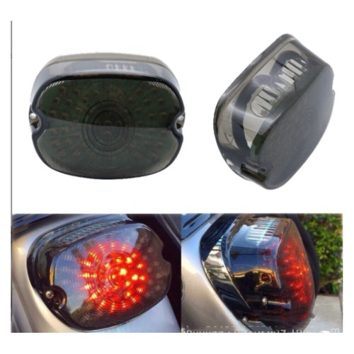Motorcycle LED Brake Tail Light Integrated Turn Signal For Harley Sportster Dyna - Picture 6 of 11