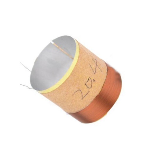 1 pieza bobinas de voz de alambre redondo bobina de altavoz bajo cable redondo de aluminio de 20,4 mm 8Ω - Imagen 3 de 3