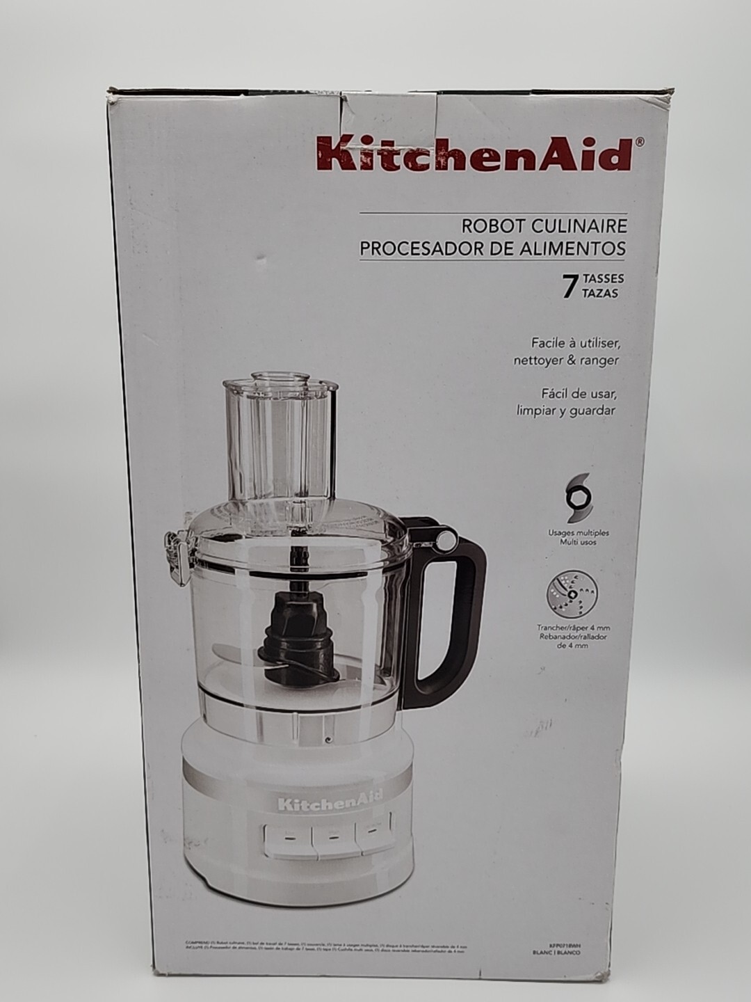 KitchenAid Food Processor 7 Cup White New