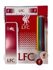 Liverpool FC Stationery Set School Set A4 Clear Fade LFC Fan Official Licensed