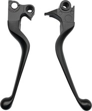 HARDDRIVE 2007 FLHR Road King Harley Davidson SMOOTH LEVER SET BLACK BT 07-UP EX