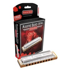 Hohner Marine Band 1896 Harmonica - Key of F 