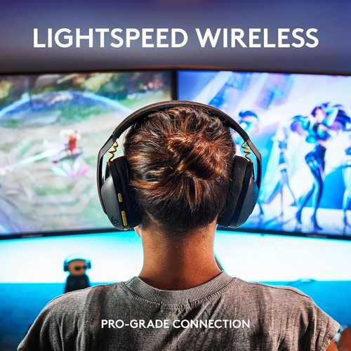 LOGITECH G435 Wireless Gaming Headset LIGHTSPEED 7.1 Surround Sound Built-in Mic - Picture 3 of 16