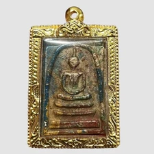 THAI AMULET BUDDHA PHRA SOMDEJ PIM YAI LP TOH  WAT RAKANG PENDANT TALISMAN K999