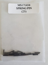 MS171434 Spring Pin Roll Pin 1/16 X 3/8" Slotted Stainless Steel - Lot of 25