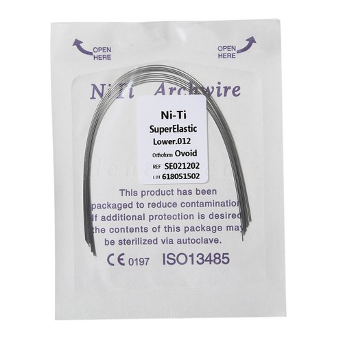 10pcs DENTAL Dental Orthodontic Super Elastic Niti Arch Wire Round Ovoid Form - Picture 11 of 57