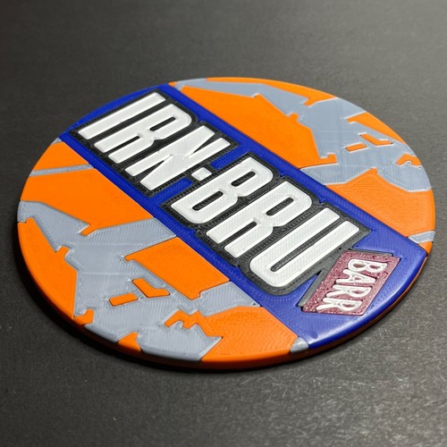 Irn Bru Coaster - 3D Printed - Picture 3 of 5